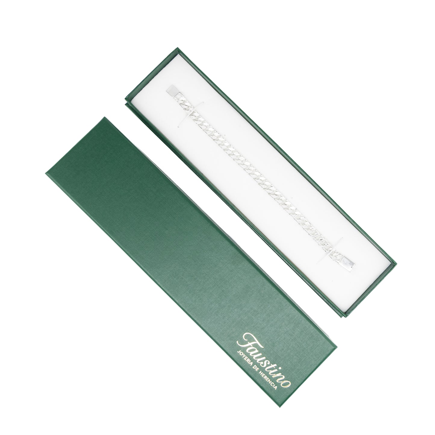 Pulso de Plata Ley .925 - Estilo Barbado (8mm)