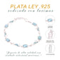 Pulsera tortuga/caballito de mar Larimar Plata.925