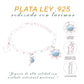 Pulsera Marina de Larimar en Plata.925
