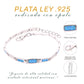 Pulsera Tipo Banda de Ópalo Plata .925