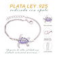 Pulsera Tortuga Marina Ópalo en Plata.925