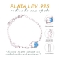 Pulsera Corazón Marino de Ópalo Plata .925