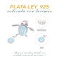 Aretes Tortuga de Larimar en Plata.925