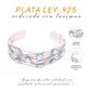 Brazalete de Larimar en Plata.925