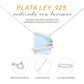 Collar Larimar Envolvente en Plata.925