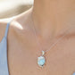 Dije Delfín de Larimar en Plata.925