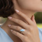 Anillo Hoja de Larimar en Plata.925