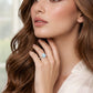 Anillo Ovalado Clásico de Larimar en Plata.925