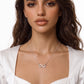 Conector Infinito con Zircones Pavé — Plata .925 pendiente