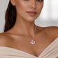 Dije Mariposa con Ópalo Rosa Naranja — Plata .925 | OP-FAU-25-0351