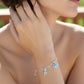 Pulsera Marina de Larimar en Plata.925