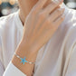 Pulsera Estrella de Mar de Ópalo Plata.925