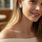Aretes Sol de Larimar en Plata.925