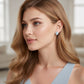 Aretes Ovalados Clásicos de Larimar en Plata.925