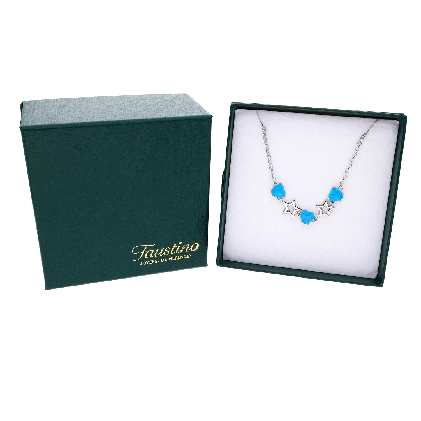 Pulsera Estrellas Combinadas de Ópalo en Plata.925