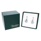 Aretes Sol Celeste de Ópalo en Plata.925