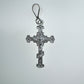 Cruz Estilo Barroco en Plata 925 - Joyería Exclusiva