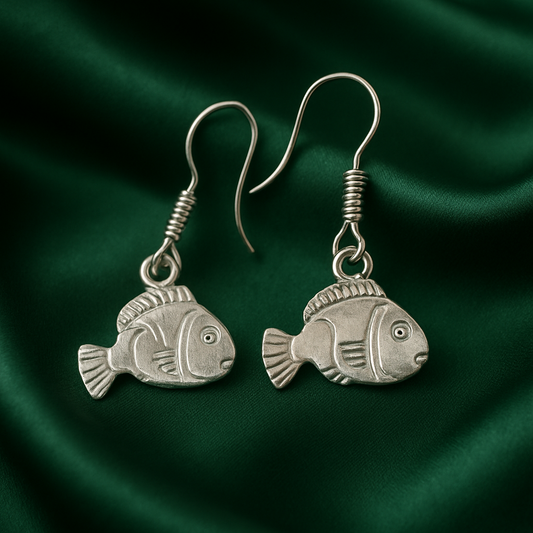 Arete Plata .925 Pez Payaso