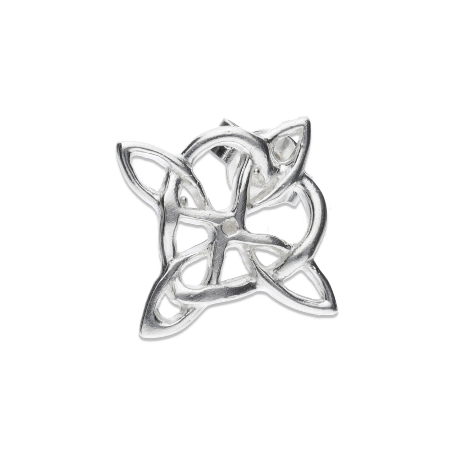 Arete Plata .925 Nudo Celta 1.6 Gramos - Joyería de Plata