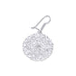Aretes Plata .925 de Aro Abierto Diseño Floreado 17.5 Gramos - Joyería Elegante