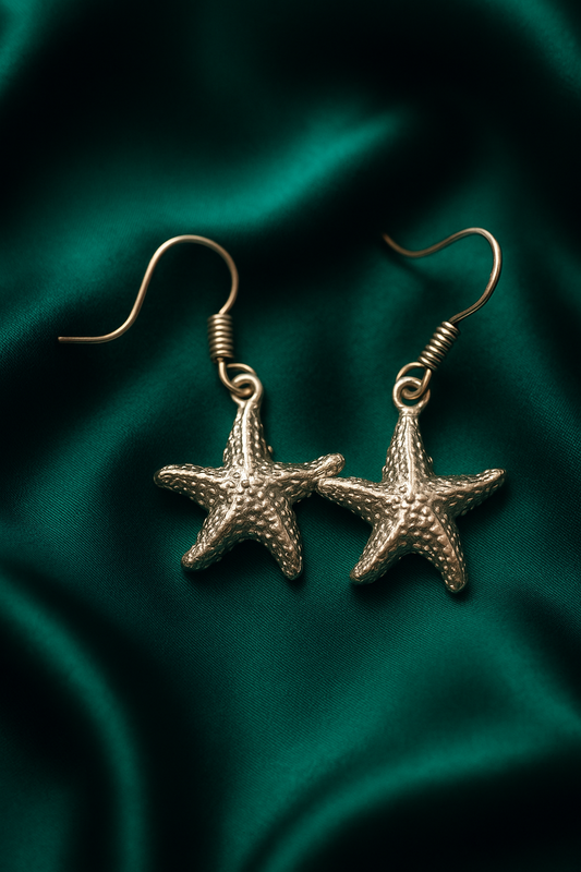 Aretes de Plata .925 Estrella 