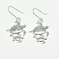 Aretes Plata .925 Tortuga con Bebé - Mayoreo y Menudeo