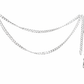 Cadena de Plata .925 - Estilo Barbada Calibre .80 y .60 (45-50-55-60-65cm)
