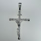 Dije de Cruz Plata 925 | Joyería Religiosa 5.5cm