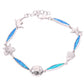 Pulsera Marina Ópalo en Plata.925