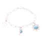 Pulsera Marina de Larimar en Plata.925