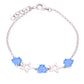 Pulsera Estrellas Combinadas de Ópalo en Plata.925