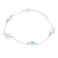 Pulsera Delicada de Larimar en Plata.925