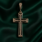 Cruz de Plata .925 Diseño Elegante para Hombres y Mujeres Joyas Religiosas de Alta Calidad en México