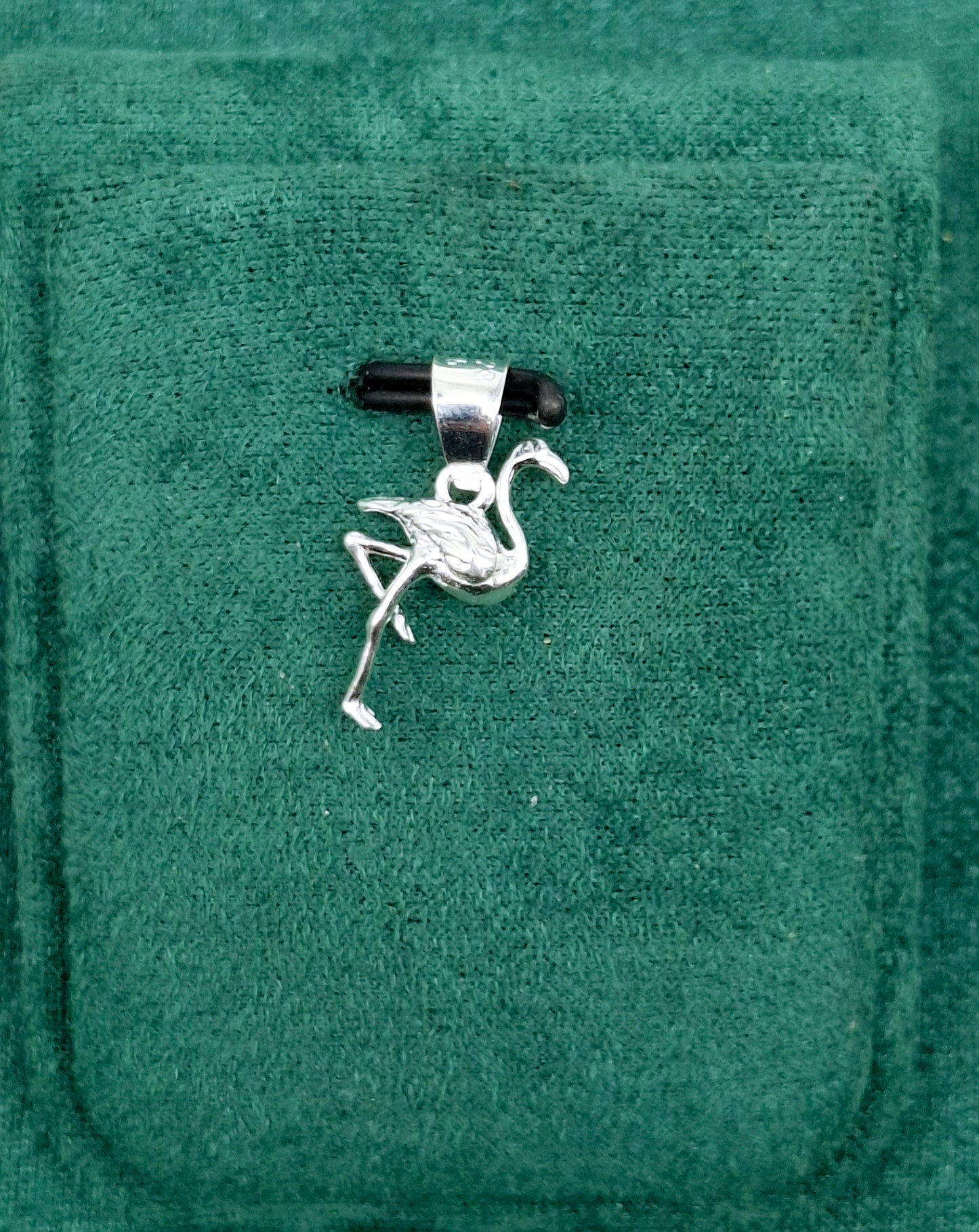 Dije Plata .925 Diseño Flamingo - Joyería Tropical