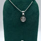 Dije en Plata .925  De  doble vista con diseño de la  Virgen de Guadalupe-Sagrado Corazón MOD. RD10LPSC3D  - Mayoreo y Menudeo