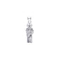 Dije Plata .925 San Judas Tadeo  Mod DR120 - Joyería de Plata Religiosa