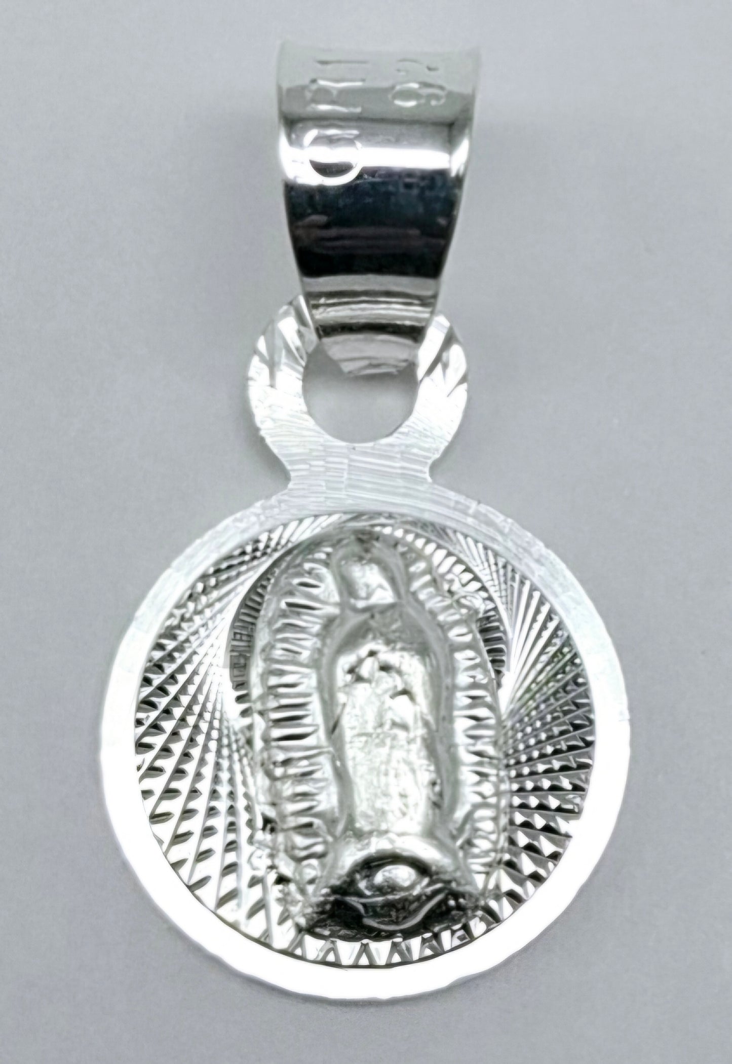 Dije Plata .925 Virgen de Guadalupe Mod. R13LPD - Mayoreo y Menudeo