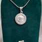 Dije Plata .925  Doble vista Sochapada Virgen de Guadalupe  y Sagrado corazón de Jesús mod. SYG-04 - Joyería Religiosa