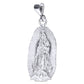 Dije Plata .925  en forma de la Virgen de Guadalupe Mod. FBD-59
