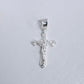 Dije de Cruz con Cristo  en  Plata .925  Mod. DR083- Joyería de Plata