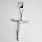 Dije de Cruz con cristo en  Plata Ley .925 - mod. DR045