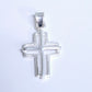 Dije  de Cruz en Plata Ley .925  Mod. DR047 - Joyería de Plata
