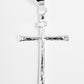 Dije de  Cruz en   Plata  Ley .925 , mod. DR081