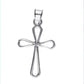 Dije de Cruz en  Plata ley  .925 Mod. DR079