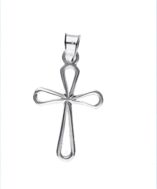 Dije de Cruz en  Plata ley  .925 Mod. DR079
