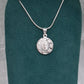 Dije de Plata .925 Doble vista Sochapada Virgen de Guadalupe  y Sagrado corazón de Jesús Mod. SYG-13- Joyería Religiosa