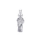 Dije de Plata .925 San Judas Tadeo , Mod. DR121 - Joyería de Plata Religiosa