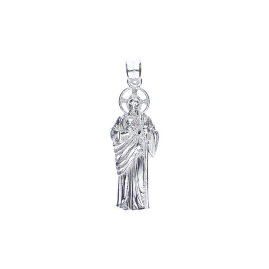 Dije de Plata .925 San Judas Tadeo , Mod. DR121 - Joyería de Plata Religiosa