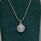 Dije  de Plata .925 doble vista  Sochapada Virgen de Guadalupe  y sagrado corazón de je sus Mod. SYC-19- Joyería Religiosa