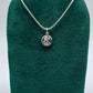 Dije  de  Plata .925 , doble vista Virgen de Guadalupe y Sagrado Corazón de Jesús  mod.  SYA-01 - Joyería Religiosa